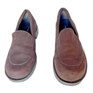 Bandolino Women's Brown Suede Leather Loafer Flat Size 8